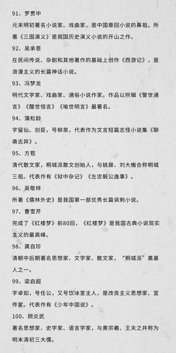 備戰(zhàn)2019國考這100個(gè)文學(xué)常識你知道嗎（5）